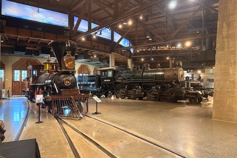 Climb Aboard Real Steam Engines for Free at the California State Railroad Museum’s Old Sacramento Neighbor