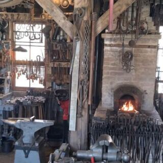 Beginners Get to Try Forging Themselves at This Lakemoor, Illinois Shop Full of Vintage Tools