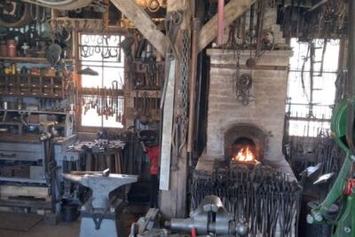 Beginners Get to Try Forging Themselves at This Lakemoor, Illinois Shop Full of Vintage Tools