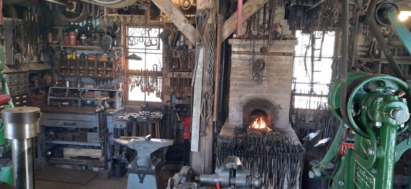 Beginners Get to Try Forging Themselves at This Lakemoor, Illinois Shop Full of Vintage Tools