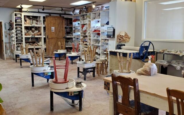 Is a Pottery Wheel Class One Good Way to Spend a Cold Saturday in North Carolina?