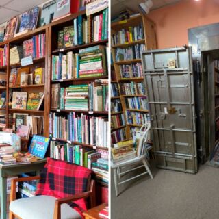 This West Virginia Bookstore Hides Old Books Inside a Bank Vault