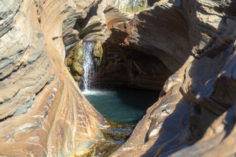 One of Western Australia’s Most Beautiful Natural Pools Is Hidden Inside Karijini National Park