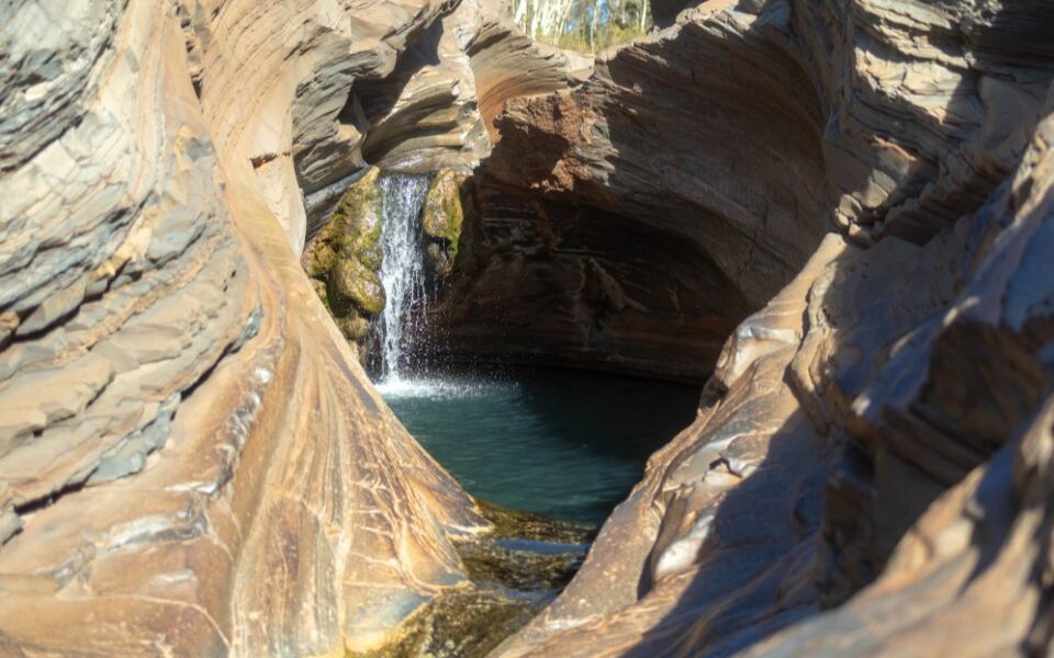 One of Western Australia’s Most Beautiful Natural Pools Is Hidden Inside Karijini National Park