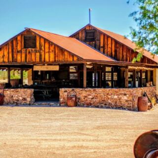 This Abandoned 1863 Arizona Mining Town Lets You Roam Its Restored Saloon at Your Own Pace