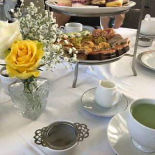 This Massachusetts Library Has a Breathtaking Tea Room Serving Tiered Scones and Finger Sandwiches Worth the Drive