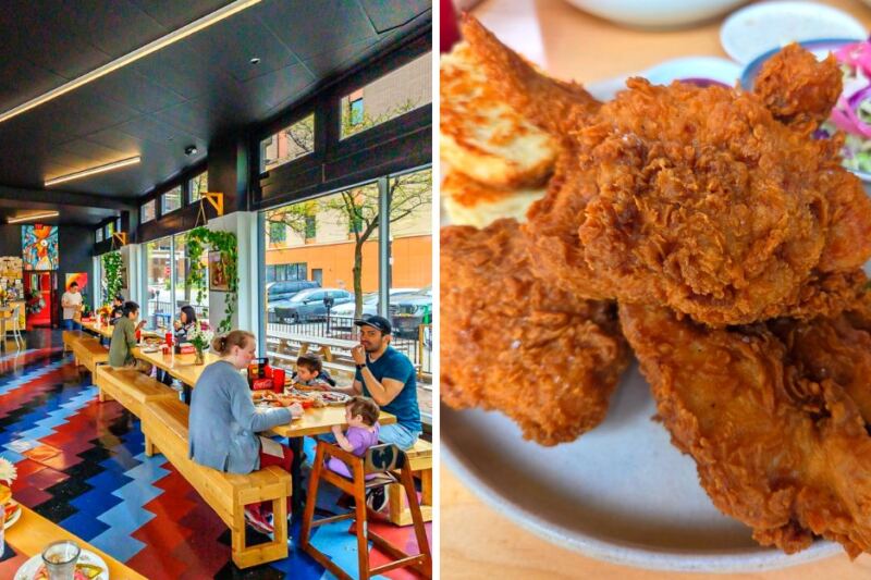 This Omaha Spot Serves Giant Fried Chicken Sandwiches and Blue Hushpuppies