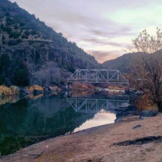Getting to This Old Bridge Deep in New Mexico’s Rio Grande Gorge Means a White-Knuckle Drive Down