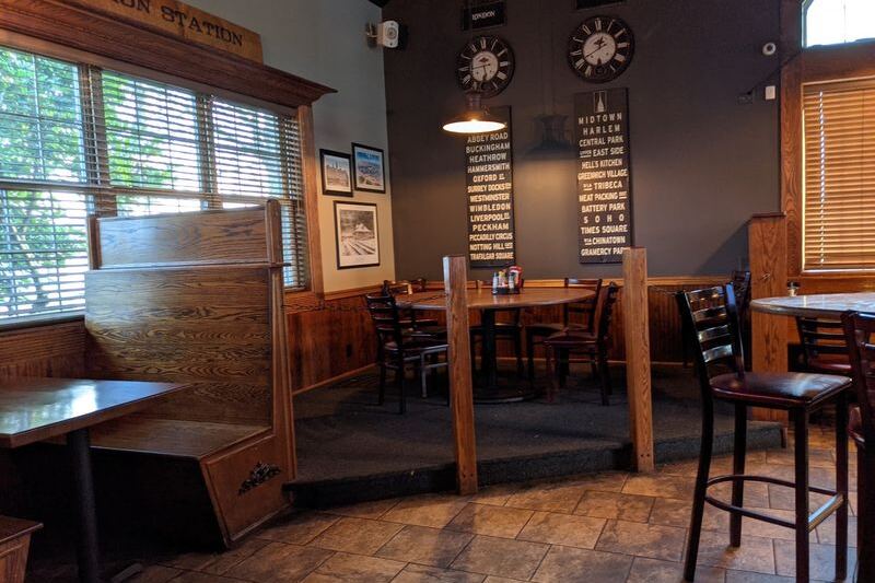 Every Seat At Depot At Union Station In Lagrange, Ohio Comes With A Side Of Railroad History