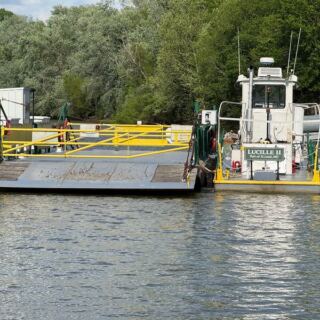 Pay 75 Cents and Ride Your Car Across the River on This Old Tennessee Ferry