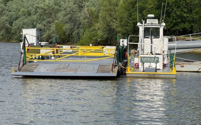 Pay 75 Cents and Ride Your Car Across the River on This Old Tennessee Ferry