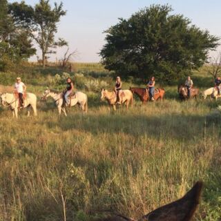 Saddle Up at This Ranch Outside Fay, Oklahoma, Where You Ride Right Past Grazing Cows and End With a Campfire Dinner