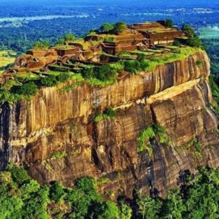 A King Built His Palace in the Sky on This Massive Rock in Sri Lanka