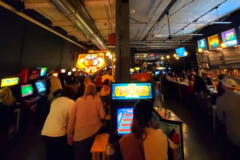This Detroit Arcade Bar Has 60+ Retro Games and 24 Beer Taps