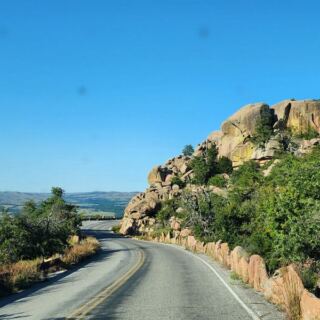 Drive the Paved Road Up Mt Scott Near Lawton for Sweeping Fall Views Over the Wichita Mountains