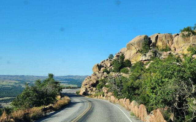 Drive the Paved Road Up Mt Scott Near Lawton for Sweeping Fall Views Over the Wichita Mountains