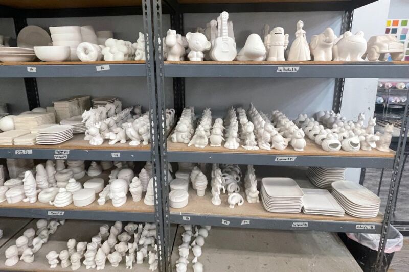 Tuesday Nights Bring Free Pizza to This Laid-Back Paint-Your-Own Pottery Studio in Brookline, Massachusetts