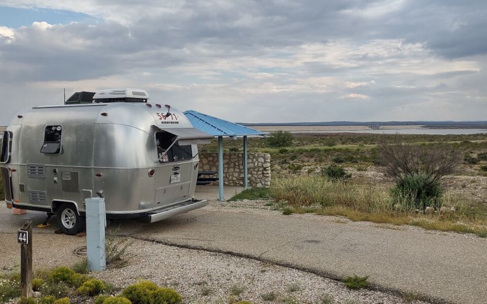 This Man-Made New Mexico Lake Is a Desert Oasis for Campers, but Its Water Has Shrunk to a 15-Minute Walk Away