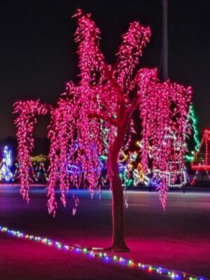 This Nevada Racetrack Transforms Into A Christmas Wonderland With 6 Million Lights