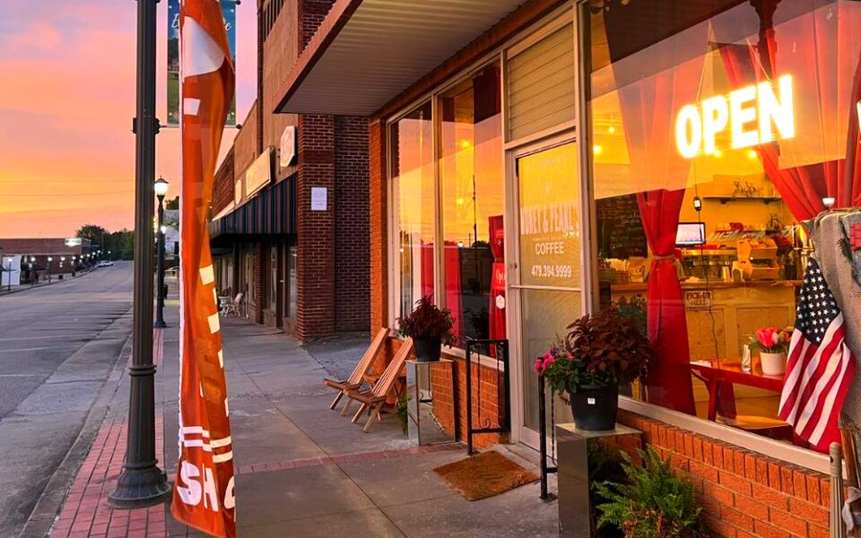 From Old Car Dealerships to Bookstores, These 12 Arkansas Coffee Shops Stand Out