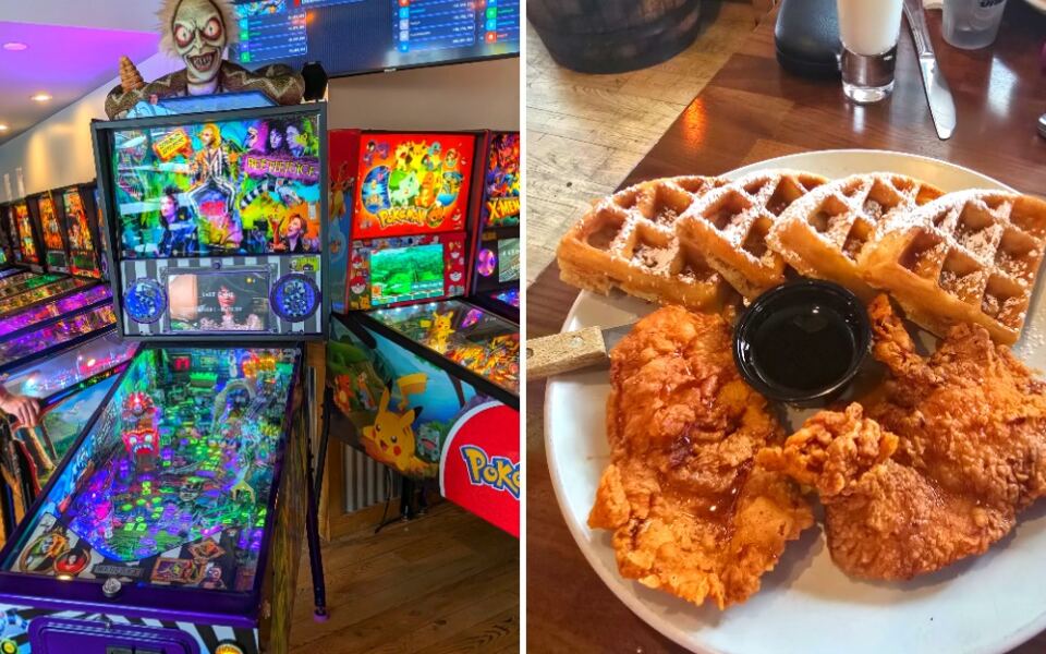 Play Pac-Man, Then Grab Chicken and Waffles at This Pennsylvania Bar