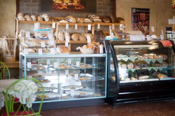 Silkes Old World Breads in Clarksville, Tennessee serves sandwiches beside its hand-shaped German breads
