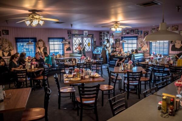 This Small-Town California Diner Serves Pie And Chicken-Fried Steak Surrounded By 1950s Memorabilia