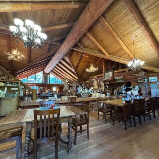 This Log Lodge Restaurant On The Way To The Oregon Coast Serves Cinnamon Rolls The Size Of Your Head