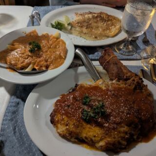 This Atlantic City, New Jersey, Italian Restaurant Draws Diners for Bone-In Veal Parmesan