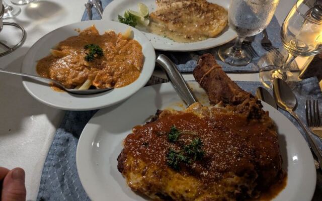 This Atlantic City, New Jersey, Italian Restaurant Draws Diners for Bone-In Veal Parmesan