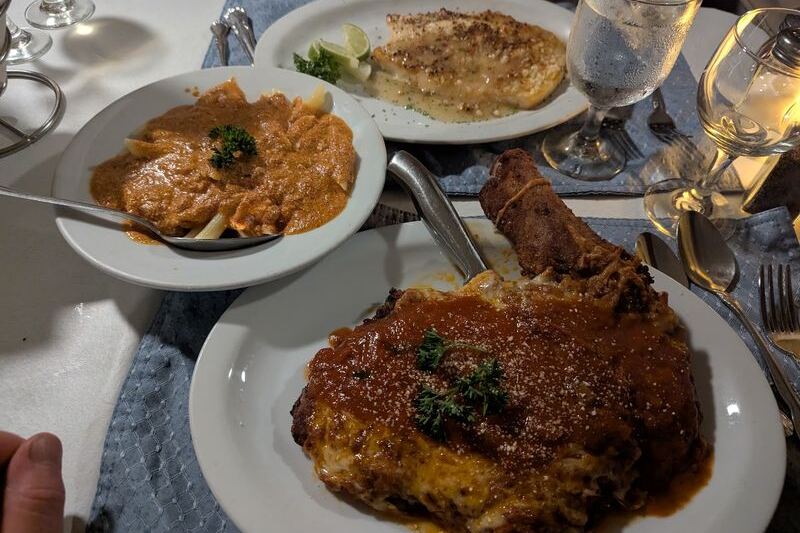 This Atlantic City, New Jersey, Italian Restaurant Draws Diners for Bone-In Veal Parmesan
