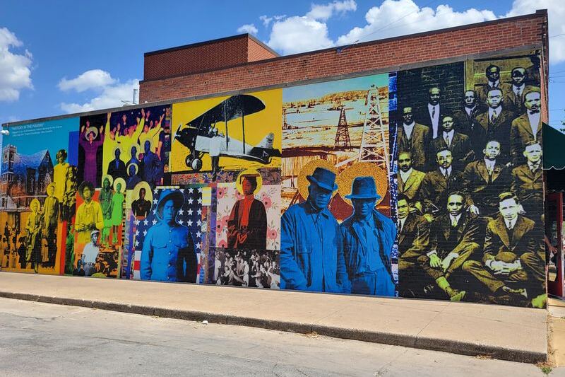 Here’s How a Mile-Long Mural of Black Wall Street Brings Tulsa’s Greenwood Story to Life