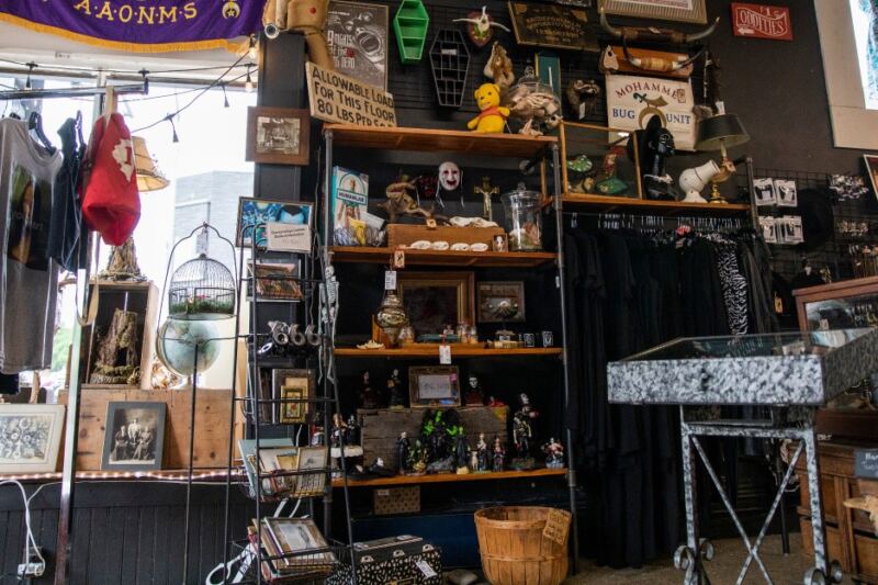 This Unusual Iowa Store Mixes Vintage Clothing With Bones And Gothic Oddities