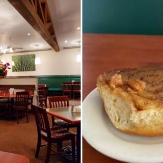 This Nebraska Café Serves Cinnamon Rolls Almost Too Big to Finish