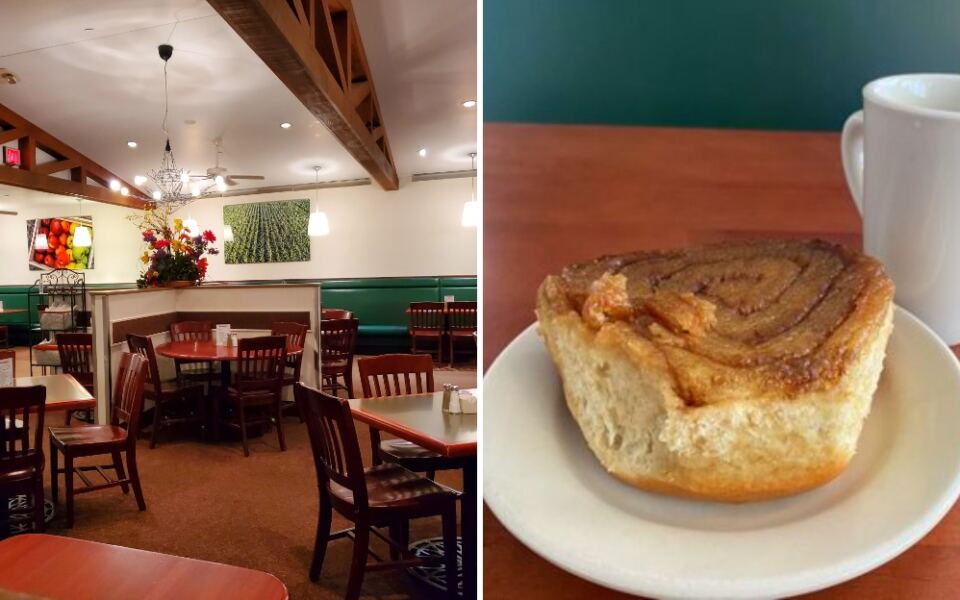 This Nebraska Café Serves Cinnamon Rolls Almost Too Big to Finish