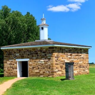 This Kansas Fort Has Original Army Barracks, a Jail, and Wagon Trails