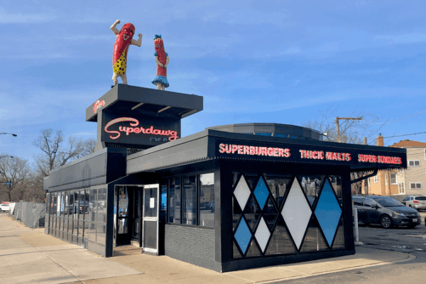 Since 1946, Superdawg In Chicago Has Served Hot Dogs In Little Boxes Right To Your Car