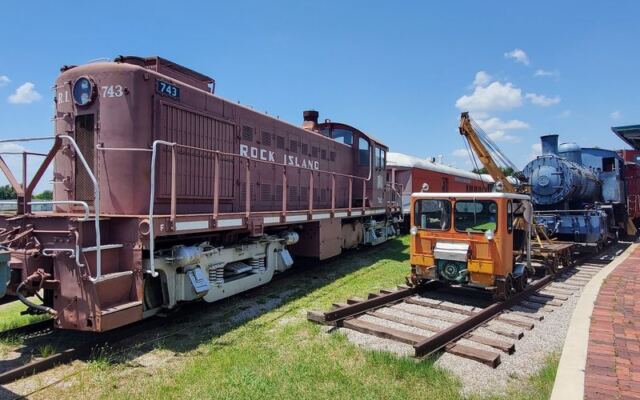 Families Ride This Scenic Oklahoma Railroad Through Fall Hills Without Any Traffic Stress