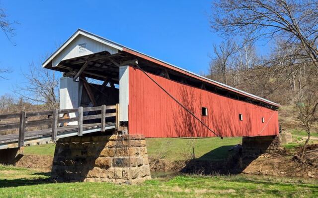 Ten Ohio Covered Bridges Worth A Fall Drive, Starting With The Longest One In America