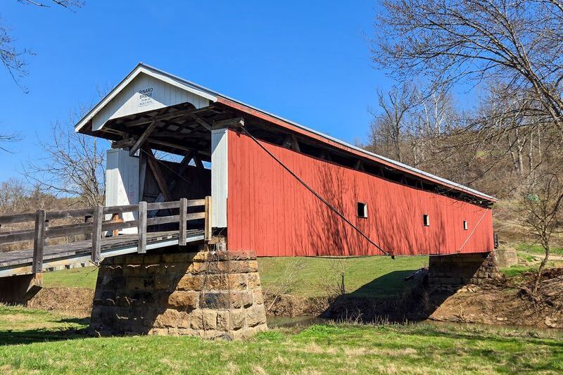 Ten Ohio Covered Bridges Worth A Fall Drive, Starting With The Longest One In America