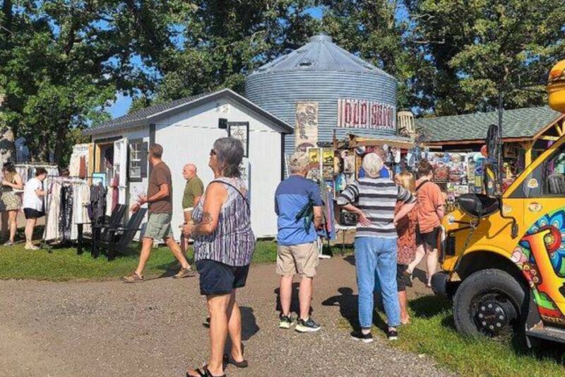 This Quiet Minnesota Town Transforms Into a Sprawling Sunday Flea Market Where Twenty Bucks Goes a Long Way