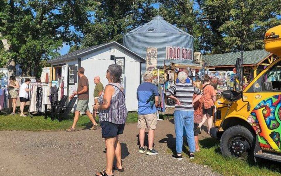 This Quiet Minnesota Town Transforms Into a Sprawling Sunday Flea Market Where Twenty Bucks Goes a Long Way