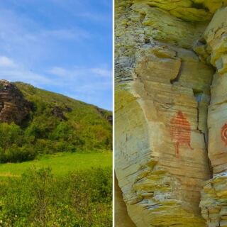 This Remote Montana Canyon Hides Hundreds of Ancient Pictographs and Petroglyphs