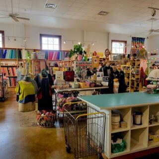 This Columbus Ohio Fabric Store Stacks Bolts So High Quilters Lose Track Of Time