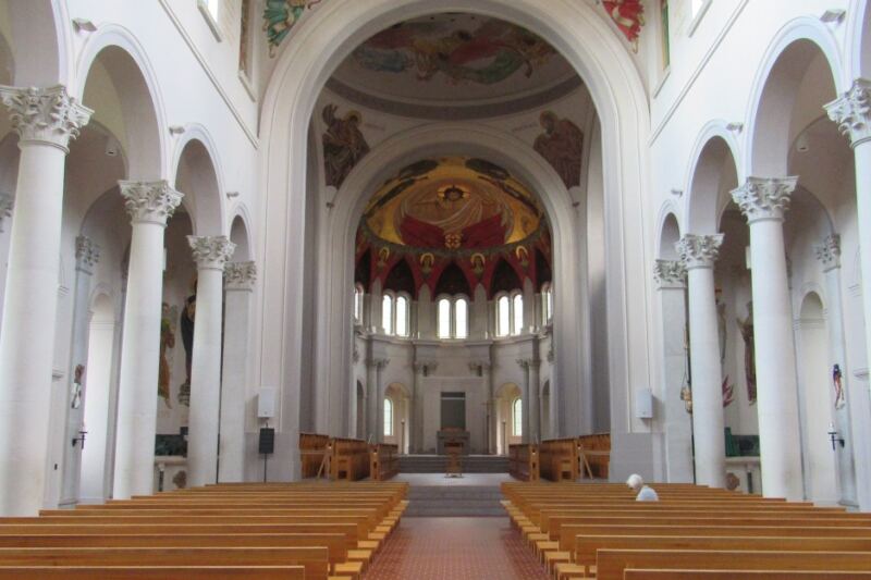 This Louisiana Monastery Hides A Massive 732-Square-Foot Painting Of The Last Supper