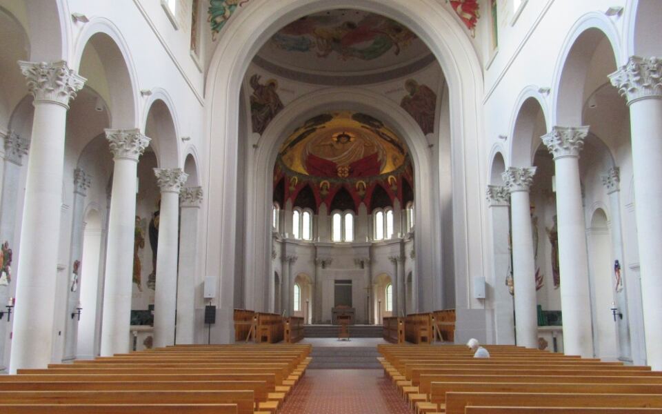 This Louisiana Monastery Hides A Massive 732-Square-Foot Painting Of The Last Supper