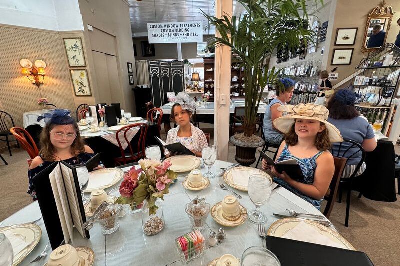 Scones, Sandwiches, and Desserts Arrive Stacked Three Tiers High at This South Carolina Tea Room