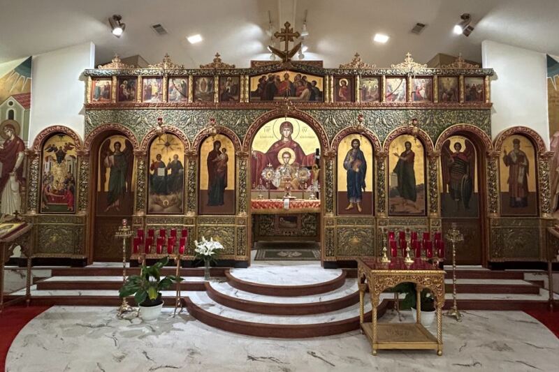 This Mississippi Church Has A Sacred Wall Covered In Religious Icons