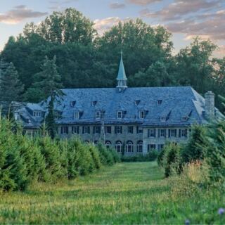 A Quiet Monastery in New Jersey Offers a Serene Escape Into Nature And Cut-Your-Own Christmas Tree