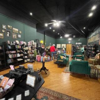 This Little Guthrie Bookshop Has Snoring Shop Dogs and Soft Couches That Turn a Quick Stop Into an Afternoon